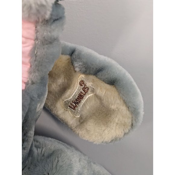 WRINKLES the DOG Vintage 80s Dog Puppets Lot of Two 15" WORKS - Picture 16 of 16